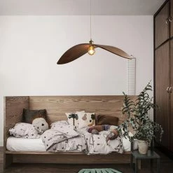 Vakkerlight Curve Wooden Pendant Lamp