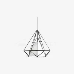 Vakkerlight Pendant Lights Diamond Cage Metal Pendant