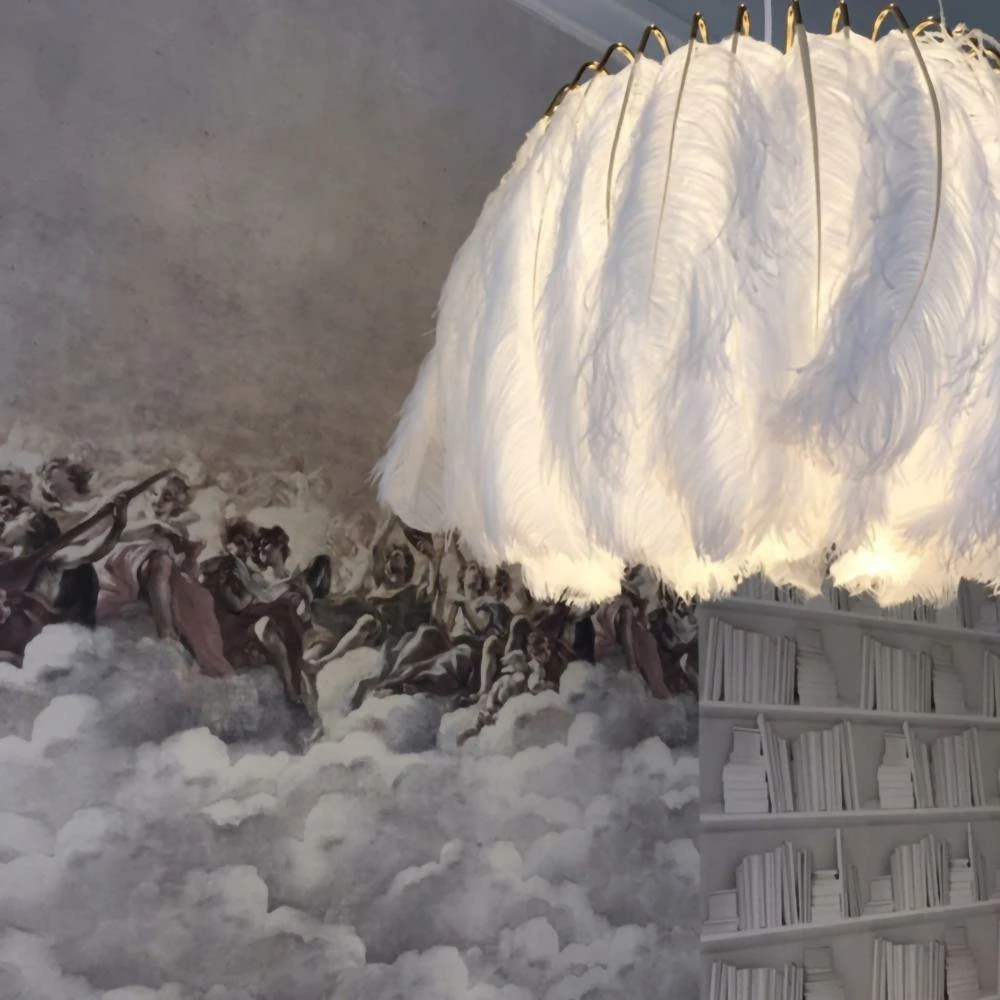 Promo 🔥 Vakkerlight Pendant Lights Feather Pendant Lamp 😉 6 Vakkerlight Pendant Lights Feather Pendant Lamp