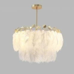 Promo 🔥 Vakkerlight Pendant Lights Feather Pendant Lamp 😉 84 Vakkerlight Pendant Lights Feather Pendant Lamp