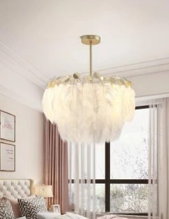 Promo 🔥 Vakkerlight Pendant Lights Feather Pendant Lamp 😉 74 Vakkerlight Pendant Lights Feather Pendant Lamp