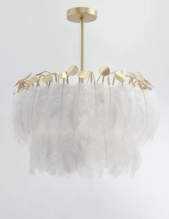 Promo 🔥 Vakkerlight Pendant Lights Feather Pendant Lamp 😉 76 Vakkerlight Pendant Lights Feather Pendant Lamp
