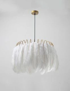 Promo 🔥 Vakkerlight Pendant Lights Feather Pendant Lamp 😉 70 Vakkerlight Pendant Lights Feather Pendant Lamp