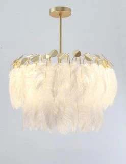 Promo 🔥 Vakkerlight Pendant Lights Feather Pendant Lamp 😉 64 Vakkerlight Pendant Lights Feather Pendant Lamp
