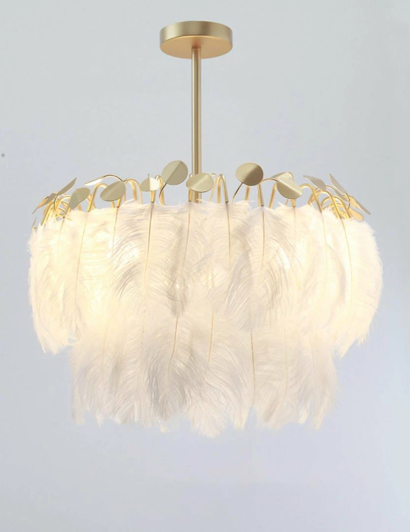 Promo 🔥 Vakkerlight Pendant Lights Feather Pendant Lamp 😉 12 Vakkerlight Pendant Lights Feather Pendant Lamp