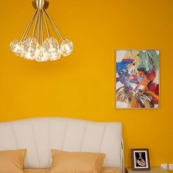 Vakkerlight Ceiling Lamp Flushmount Crystal Ball