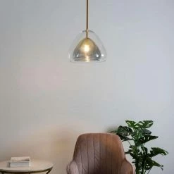 Vakkerlight Futuristische Glass Pendant Light Pendant Lights