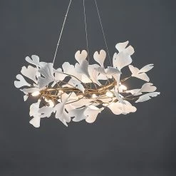 Vakkerlight Gingko Chandelier J Chandeliers