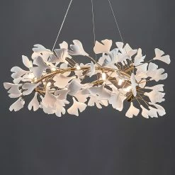 Vakkerlight Gingko Chandelier J Chandeliers