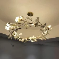 Vakkerlight Gingko Chandelier J Chandeliers