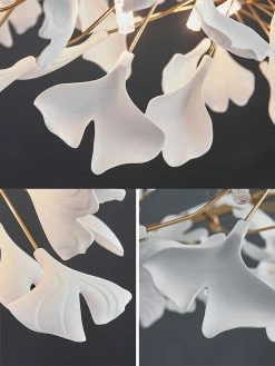 Vakkerlight Gingko Chandelier J Chandeliers