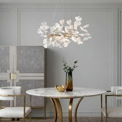 Vakkerlight Gingko Chandelier J Chandeliers