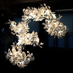 Vakkerlight Chandeliers Gingko Cluster Chandelier F