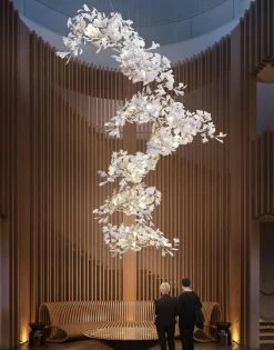 Vakkerlight Chandeliers Gingko Cluster Chandelier F