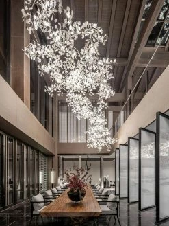 Vakkerlight Chandeliers Gingko Cluster Chandelier F