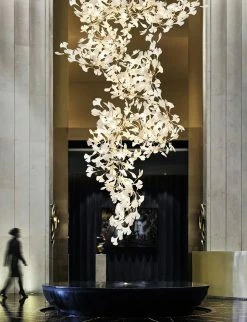 Vakkerlight Chandeliers Gingko Cluster Chandelier F