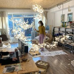 Vakkerlight Gingko Combination Chandelier C Chandeliers