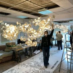 Vakkerlight Gingko Combination Chandelier C Chandeliers