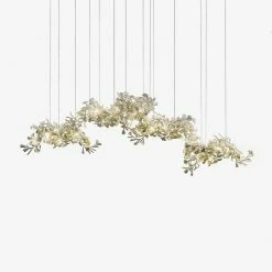 Vakkerlight Gingko Combination Chandelier C Chandeliers