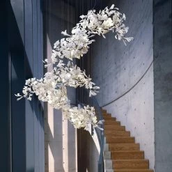 Vakkerlight Gingko Combination Chandelier C Chandeliers