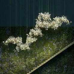 Vakkerlight Gingko Combination Chandelier C Chandeliers