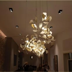 Vakkerlight Gingko Combination Chandelier C Chandeliers