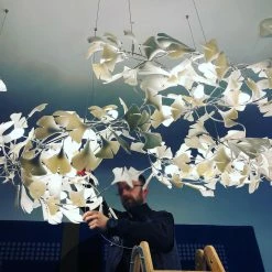 Vakkerlight Gingko Combination Chandelier C Chandeliers