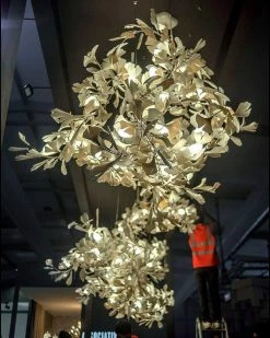Vakkerlight Gingko Combination Chandelier C Chandeliers