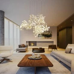 Vakkerlight Gingko Combination Chandelier C Chandeliers