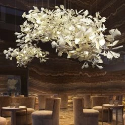 Vakkerlight Chandeliers Gingko Porcelain Chandelier B