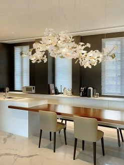 Vakkerlight Chandeliers Gingko Porcelain Chandelier B