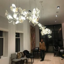 Vakkerlight Ginkgo Leaf Chandelier E Chandeliers