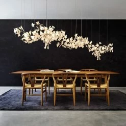 Vakkerlight Ginkgo Leaf Chandelier E Chandeliers