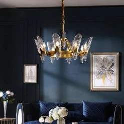 Vakkerlight Chandeliers Brass Chandelier