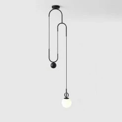Vakker Pendant Lights Glass Ball Pendant Lamp