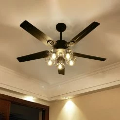 Best Sale ๐ Vakkerlight Black Vintage Ceiling Fan ๐งจ 34 Vakkerlight Black Vintage Ceiling Fan