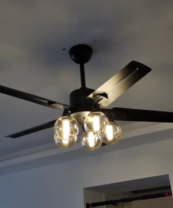 Best Sale ๐ Vakkerlight Black Vintage Ceiling Fan ๐งจ 33 Vakkerlight Black Vintage Ceiling Fan