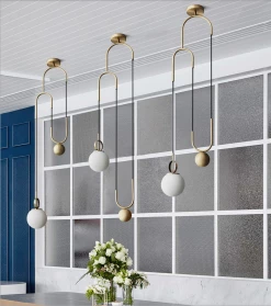 Vakker Pendant Lights Glass Ball Pendant Lamp