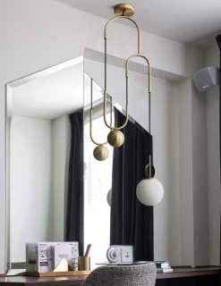 Vakker Pendant Lights Glass Ball Pendant Lamp