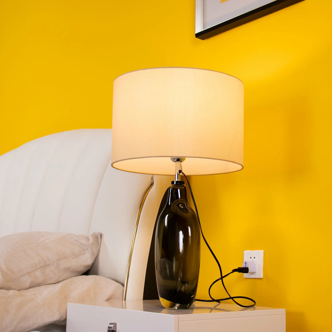 Buy 😀 Vakkerlight Glazed Crystal Table Lamp Table Lamps 🎁 4 Vakkerlight Glazed Crystal Table Lamp Table Lamps