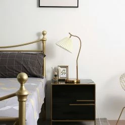 Vakkerlight Table Lamps Gold Gooseneck Table Lamp