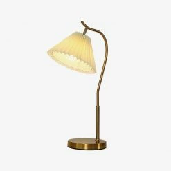 Vakkerlight Table Lamps Gold Gooseneck Table Lamp