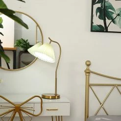 Vakkerlight Table Lamps Gold Gooseneck Table Lamp