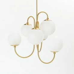 Vakkerlight Chandeliers Gooseneck Chandelier
