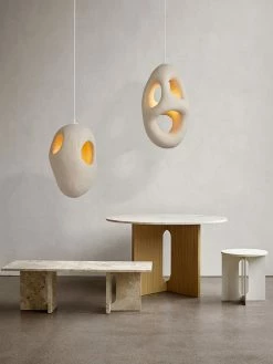 Vakkerlight Hand-Built White Pendant Lamp