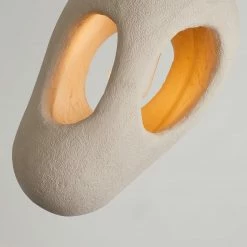 Vakkerlight Hand-Built White Pendant Lamp