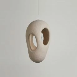 Vakkerlight Hand-Built White Pendant Lamp