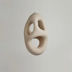 Vakkerlight Hand-Built White Pendant Lamp