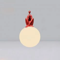 Vakkerlight Table Lamps Humanoid Sculpture Moon Table Lamp