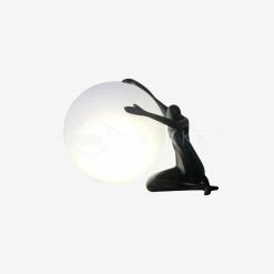 Vakkerlight Table Lamps Humanoid Sculpture Moon Table Lamp